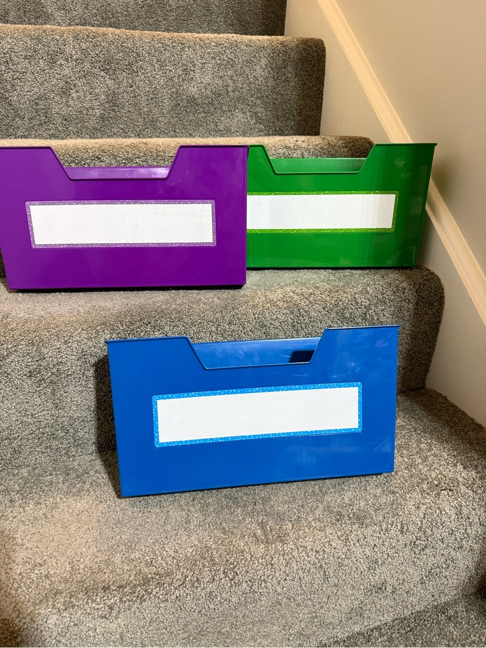 Set of 3 Magnetic Folder Bins